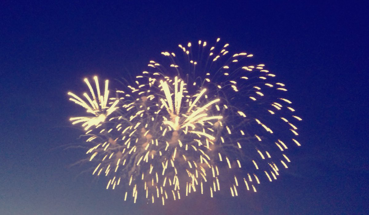 Red White and Blue Ralston Fireworks